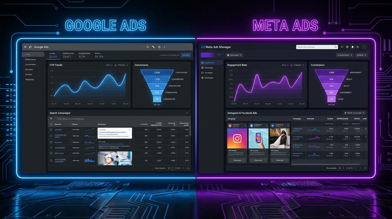 Tráfego Pago em 2025: Guia Completo de Google Ads e Meta Ads para Empresas
